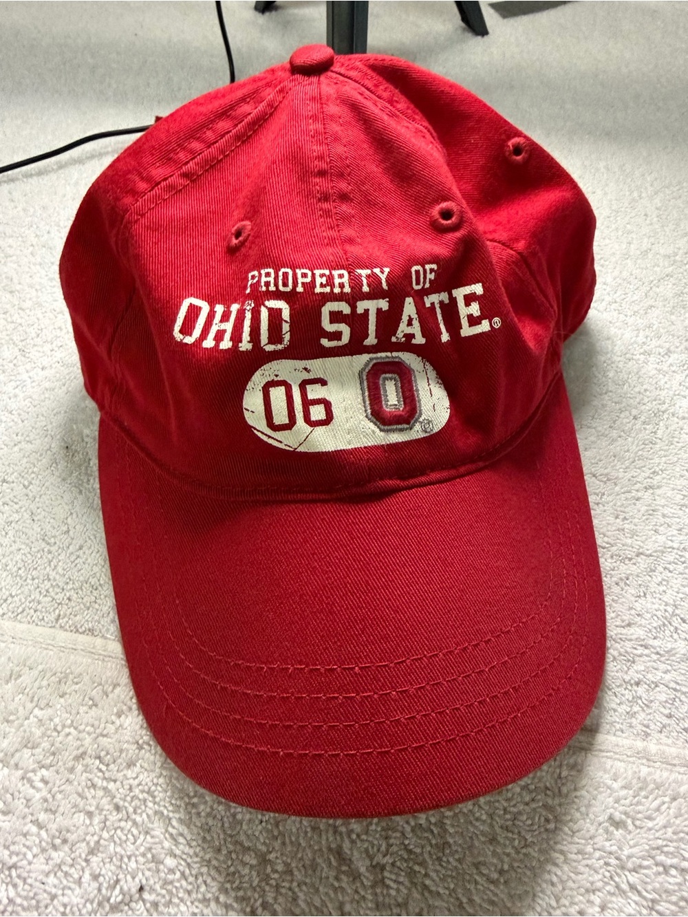 Ohio state baseball hat adjustable official ESPN College Game Day item